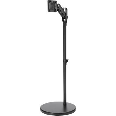 サンワサプライ キャスター付モニタースタンド ブラック CR-LAST37BK 1台（直送品）