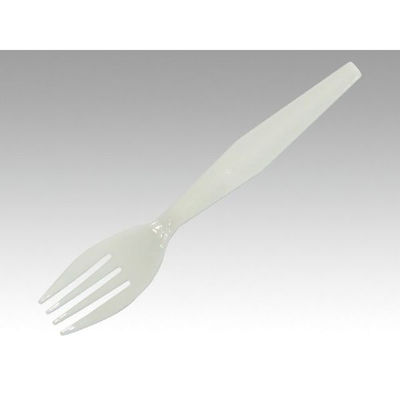 アサヒ徳島 テイクアウト用 バラ 特中フォーク#140 白　5000枚(100枚×50) 00137541（直送品）