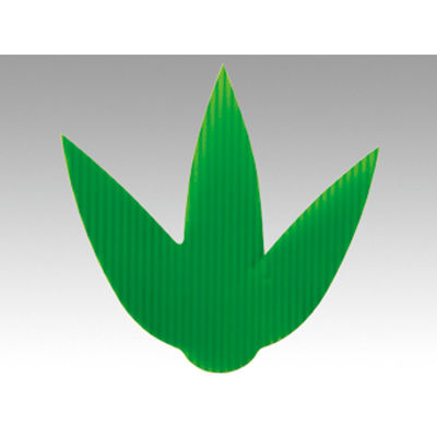 島田昌 バラン W-25 バラン三枚笹 特小 2000枚　80点 00125755 1セット(80点入)（直送品）