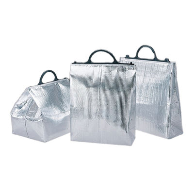 保温・保冷バッグ 保冷袋 ミラクルパック 35-10 手提マチ小　100点 00192678 1セット(100点入) ウツヰ（直送品）