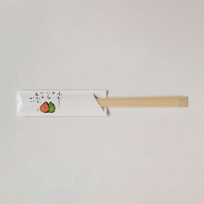 箸袋 癒し防野 500枚 V910 カリン　1点 00371681　溝端紙工印刷（直送品）