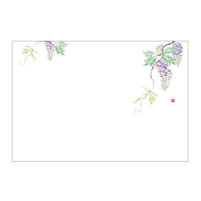 テーブルマット 上質No.133 藤　100点 00534683 1セット(100点入) カミイソ産商（直送品）