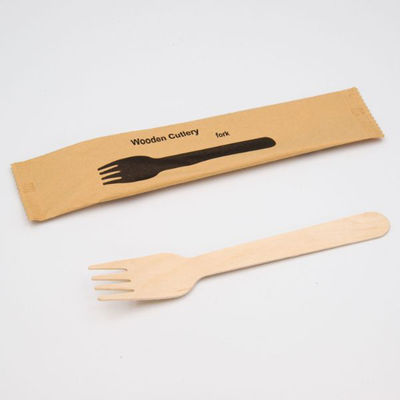 中村 木製 フォーク 未晒紙完封 50本入 60点 00679318 1セット(60点入)（直送品）