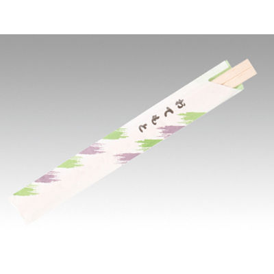 マスキ 割箸 袋入箸 白樺8寸元禄Aー7 100膳入 40点 1999603 1セット(40点入)（直送品）