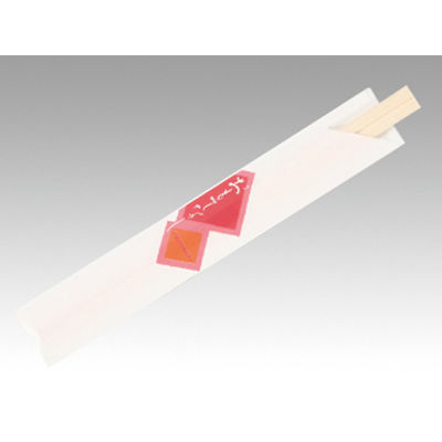 マスキ 割箸 袋入箸 白楊元禄8寸おもてなし赤 100入 40点 1999654 1セット(40点入)（直送品）