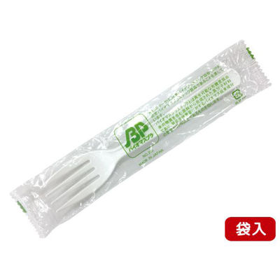 アサヒ徳島 テイクアウト用 BPフォーク#160 単袋入【weeco】　3000枚(100枚×30) 620293（直送品）
