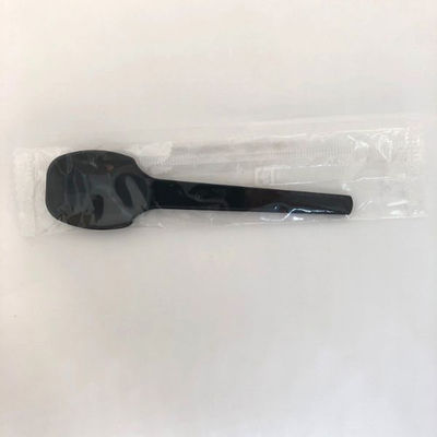 アサヒ徳島 袋入中スプーンB#100黒(500入 10000枚(500枚×20) 652289 1セット(10000枚(500枚×20)入)（直送品）