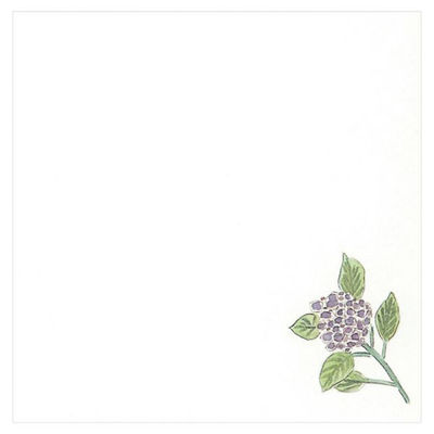 マイン 紙・演出小物 M30-399 耐油懐敷 15角 あじさい 100枚入 120点 1セット(120点入)（直送品）