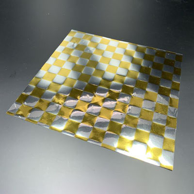 マイン 紙・演出小物 M30-662 懐敷金銀 市松 12角 500枚入 1点（直送品）