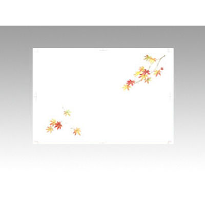 テーブルマット 上質-101 紅葉　100点 381216 1セット(100点入) カミイソ産商（直送品）