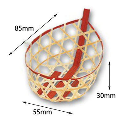アサヒグリーン 竹かご ミニ 小舟 1000点 3051 1セット(1000点入)（直送品）