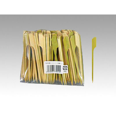 菊水産業 竹 鉄砲串 9cm 100本入 10点 00010814 1セット(10点入)（直送品）