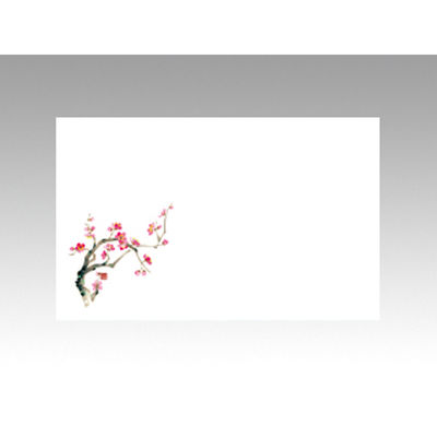 テーブルマット 上質-107 梅　100点 388712 1セット(100点入) カミイソ産商（直送品）