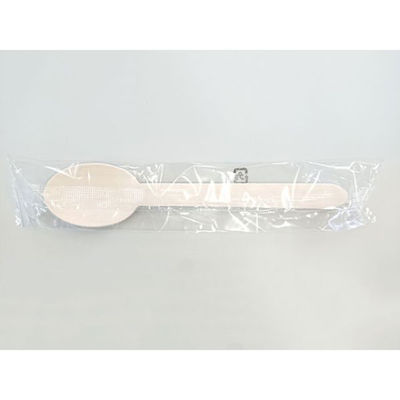 やなぎプロダクツ ポリ完封木製スプーン 16cm 100本入 12点 4658 1セット(12点入)（直送品）