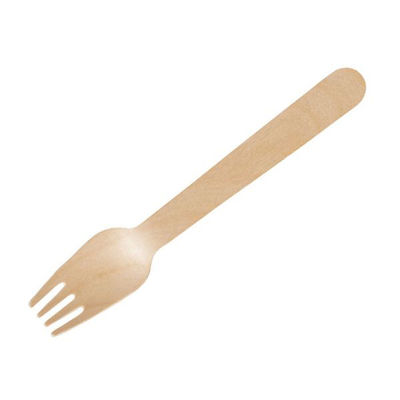 やなぎプロダクツ ポリ完封木製フォーク 16cm 100本入 12点 4657 1セット(12点入)（直送品）