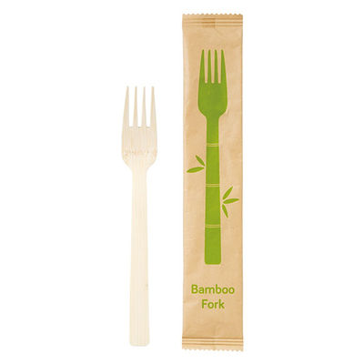 九州紙工 カトラリー クラフト完封 バンブーフォーク170【weeco】　2000枚(100枚×20) BF-002（直送品）