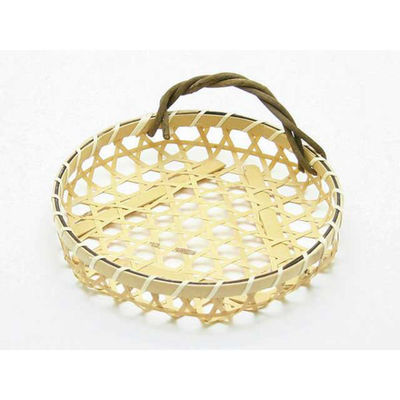 神堂 竹かご 百合かずら付 白(中) 200枚(10枚×20) 14511 1セット(200枚(10枚×20)入)（直送品）