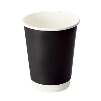 ケーピープラテック 紙コップ KMR-360 ブラック 500枚(25枚×20) 54733 1セット(500枚(25枚×20)入)（直送品）