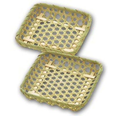 アサヒグリーン 竹かご 目ざる 角15 800点 3215 1セット(800点入)（直送品）