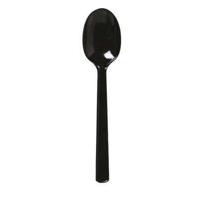 やなぎプロダクツ ポリ完封プラスチックスプーン16cm (黒)100本入　3000枚(100枚×30) Y-154（直送品）