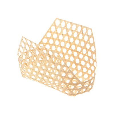 アサヒグリーン 竹かご 竹編かごW 400点 3501 1セット(400点入)（直送品）