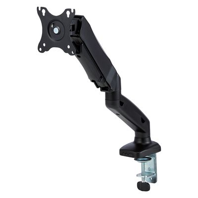 モニターアーム ショート シングル 1画面 17~32インチ 5軸 ブラック DPA-SS08BK エレコム 1個（直送品）