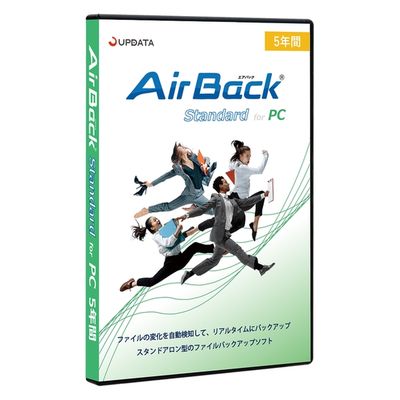 アップデータ Air Back Standard for PC 5年間 パッケージ ABSPC5YP 1個（直送品）