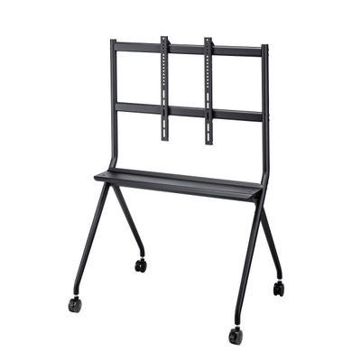 サンワサプライ 50～86インチ対応ディスプレイスタンド 高耐荷重 幅1067×奥行801×高さ1725mm CR-PL57BK 1台（直送品）