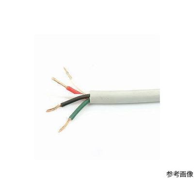 アズワン 【エコ商品】キャブタイヤケーブル 灰 0.75sq 4芯 64-5581-51 1m（直送品）