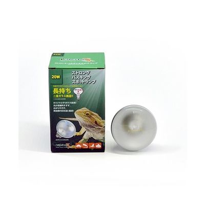ゼンスイ 飼育用昼用日光浴保温球 ストロングバスキングスポットランプ 20W 64-8787-41 1個（直送品）
