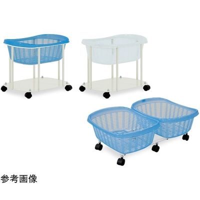 高田ベッド製作所 ペアバスケット ホワイト TB-73-22 1個 65-3371-61（直送品）