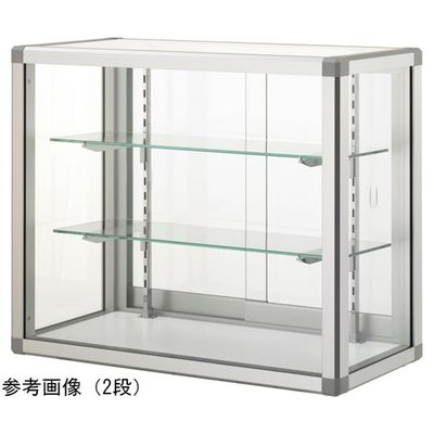 ハヤノ産業 fortish アップケース(鍵付き) シルバー×ホワイト 900×300×400mm 1段 P90304 S 1台（直送品）