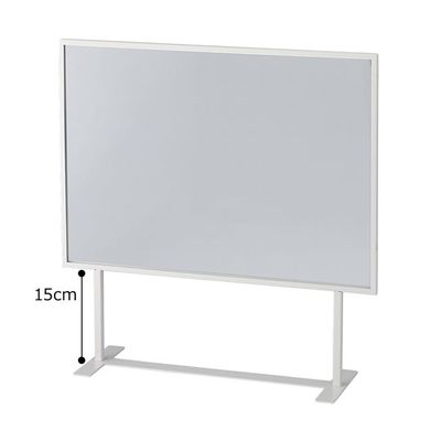 アズワン スチール製ポップスタンド B3(両面仕様) ホワイト 65-0501-32 1台（直送品）