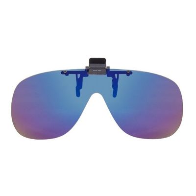 クリアー光学 眼鏡専用クリップサングラス 偏光レンズ(ミラーレンズ) CU-12 1個 64-5277-99（直送品）