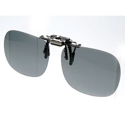 クリアー光学 眼鏡専用クリップサングラス 偏光レンズ PN-7S 1個 64-5278-14（直送品）