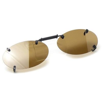 クリアー光学 眼鏡専用スライドサングラス 偏光レンズ CS-31 1個 64-5278-10（直送品）