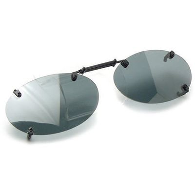 クリアー光学 眼鏡専用スライドサングラス 偏光レンズ CS-12 1個 64-5278-11（直送品）