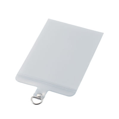 スマホ ストラップホルダー シート Mサイズ ケーブル穴用 1口タイプ マットクリア P-STHD1CAMCR エレコム 1個（直送品）