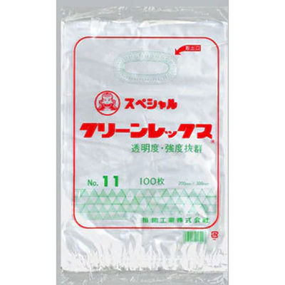 福助工業 スペシャルクリーンレックス No.11 100枚入り 0450081 1ケース(100枚×60)（直送品）