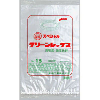 福助工業 スペシャルクリーンレックス No.15 100枚入り 0450111 1ケース(100枚×30)（直送品）