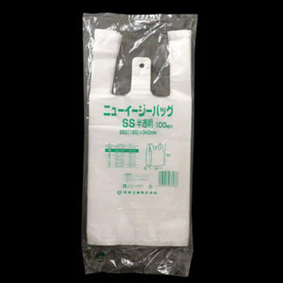 福助工業 ニューイージーバッグ SS 半透明 100枚入り 0472689 1ケース(100枚×20)（直送品）
