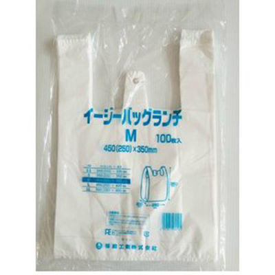 福助工業 イージーバッグランチ M 100枚入り 0472956 1ケース(100枚×20)（直送品）