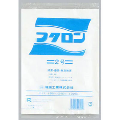 福助工業 フクロン 2号 100枚入り 0480045 1ケース(100枚×140)（直送品）