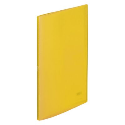 LIHIT LAB. クリヤーブック10P N8100-4 橙 20冊（直送品）