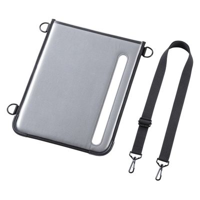 サンワサプライ ショルダーベルト付き13インチタブレットPCケース（耐衝撃・防塵・防滴タイプ） PDA-TAB18N 1個（直送品）