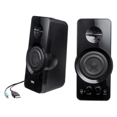 サンワサプライ ハイパワーUSB電源スピーカー MM-SPL19UBK 1個（直送品）
