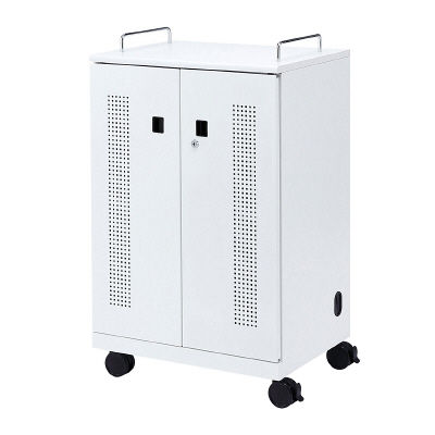 サンワサプライ タブレット収納キャビネット(40台収納) CAI-CAB102W 1台（直送品）