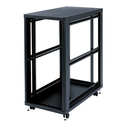 サンワサプライ 簡易19インチマウントオープンサーバーラック(24U) CP-SVC24UNPKN 1台（直送品）