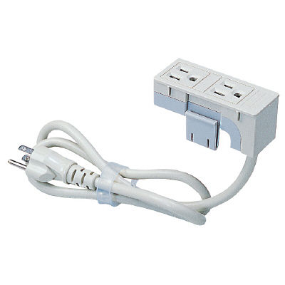 サンワサプライ eデスク用オプション 電源BOX（天板用） EA-TAP2 1個（直送品）