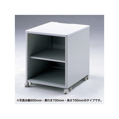 サンワサプライ プリンタ台/スタンド/ラック eデスク Pタイプ 幅450×奥行700×高さ700mm ED-P4570N 1台（直送品）